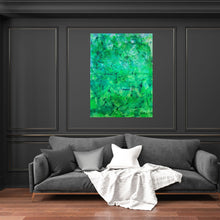 Load image into Gallery viewer, &quot;Forest Canopy&quot; 48X36X0.9 Original Acrylic Painting on Canvas
