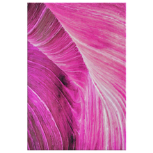Load image into Gallery viewer, Deep Pink Abstract Painting on Canvas Inspired by Sandstone
