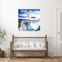Load image into Gallery viewer, Etretat France Coast Square Canvas
