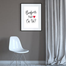 Load image into Gallery viewer, BONJOUR TOI Printable

