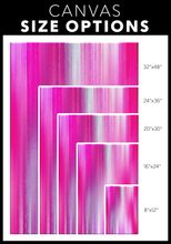 Load image into Gallery viewer, Abstract Hot Pink Array Canvas
