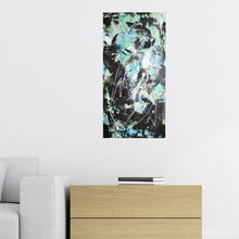 Load image into Gallery viewer, Abstract &quot;Asian Mountain&quot;, 36X18X1, Original Work in the Asian Series
