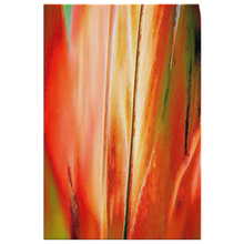 Load image into Gallery viewer, Abstract Palm Leaves Orange Canvas Painting
