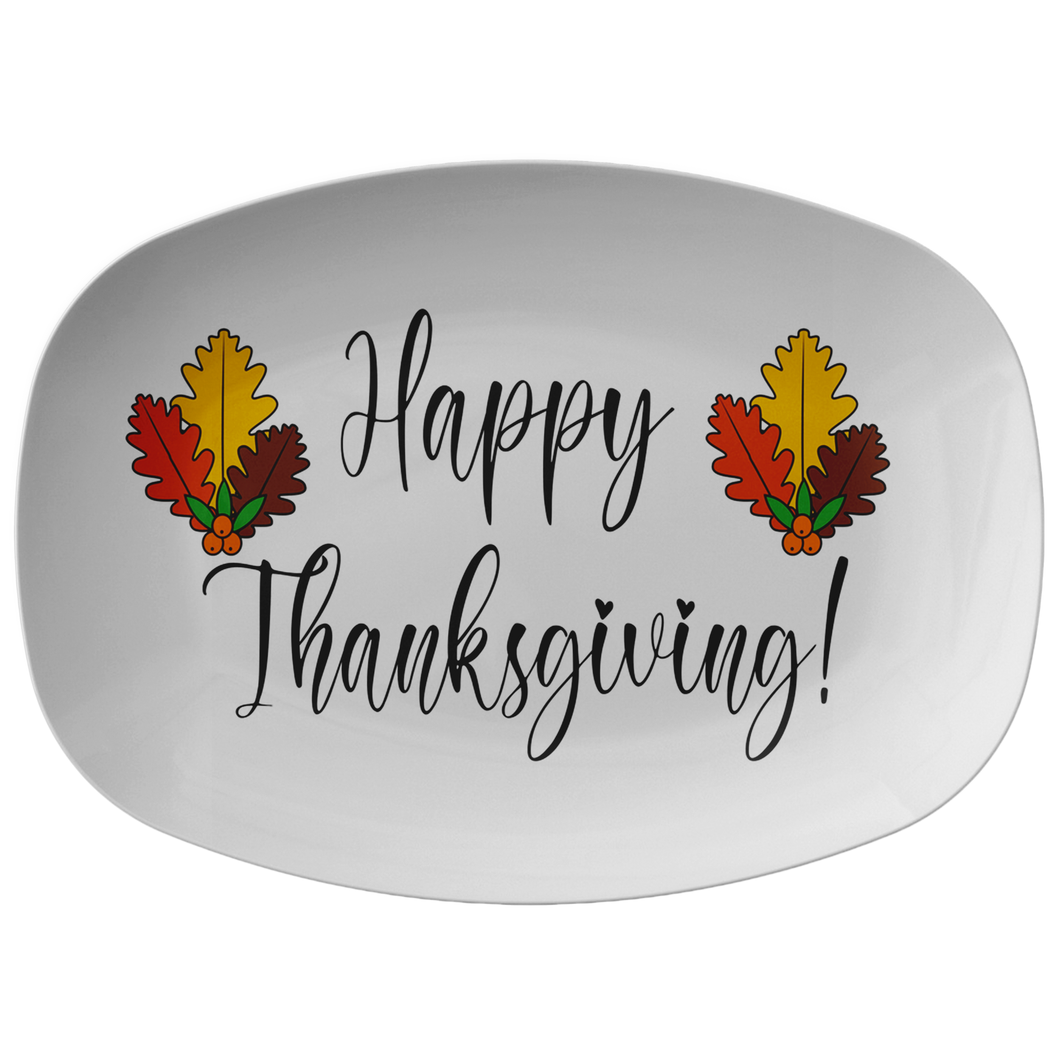 Happy Thanksgiving Platter