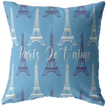 Load image into Gallery viewer, Paris Eiffel Tower Pillow
