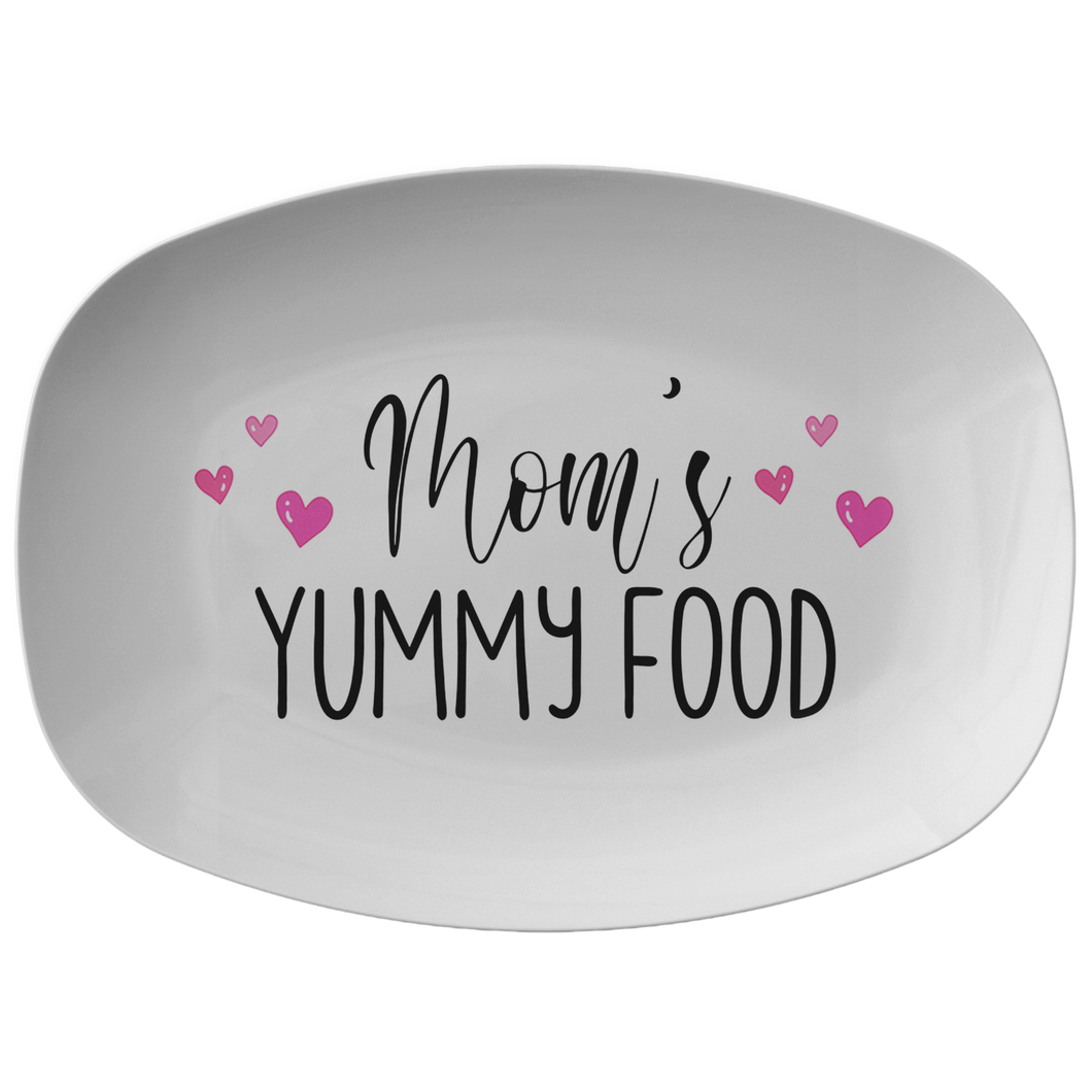 Mom's Yummy Food Platter, Platter for Food, Gift for Mom