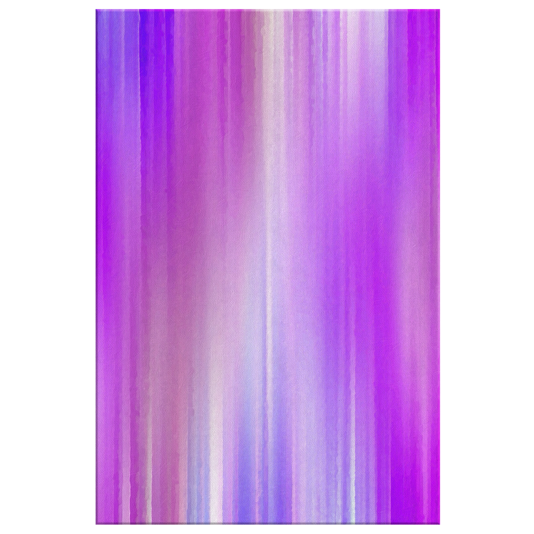 Abstract Purple Array Canvas